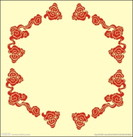 中国古典元素 祥云 设计 底纹