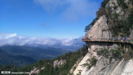 天堂寨山峰高清图