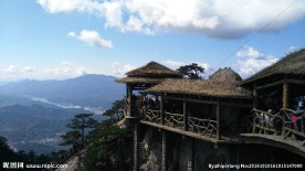 天堂寨山峰高清图