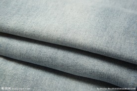 女装休闲 运动松紧牛仔 模特图