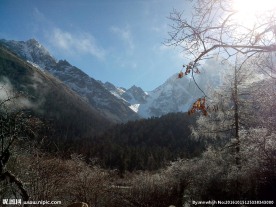 毕棚沟风景