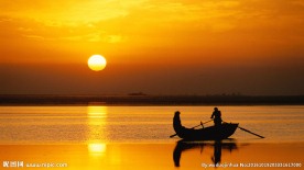 夕阳下的美景