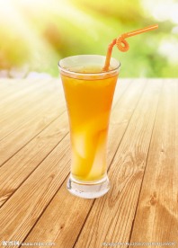 雪梨茉莉冰绿茶