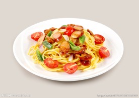 打芝士美式BBQ肠意粉