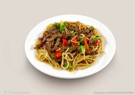 黑椒牛柳烩意粉