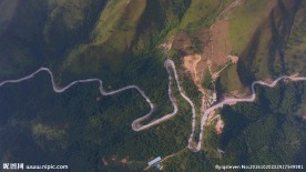 钱排银妃广场白鸡岭航拍图