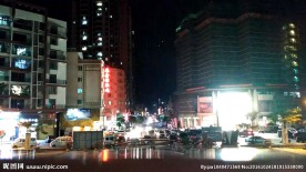 城市夜景 延时摄影
