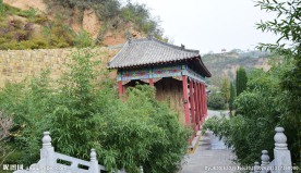 依山而建的古建筑