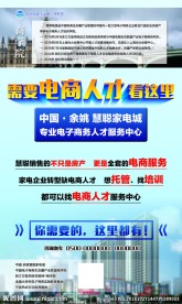电商服务易拉宝