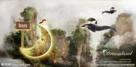 卡通唯美月亮素材背景