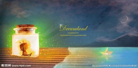 卡通梦幻唯美背景