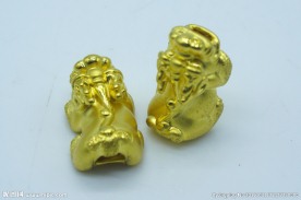 黄金貔貅挂件