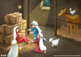 卡通童话人物素材背景