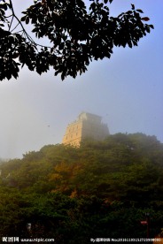 蒙山极顶  蒙山顶峰 蒙山风光