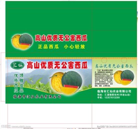 汇仙西瓜包装