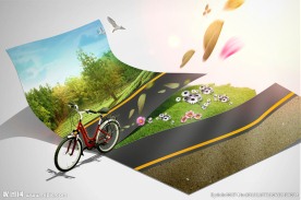 自行车海报