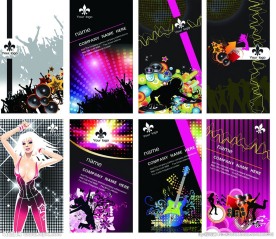 KTV夜店炫彩名片