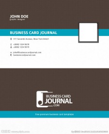 简洁大气商务名片