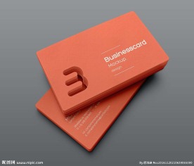 镂空刀板企业名片