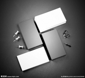 手持名片效果图