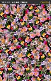 花卉印花