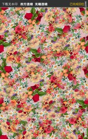 花卉印花