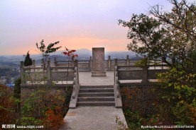 栖霞山红叶 栖霞古寺