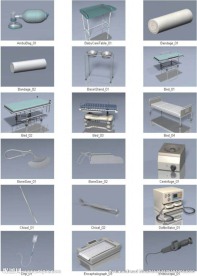 医疗器械3d模型包