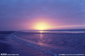 大海夕阳