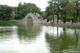 湖边湖水