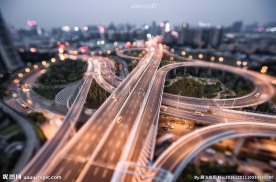 立交桥 夜景