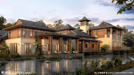 东南亚风格度假别墅