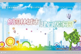 创建 全国 文明 城市 宣传画