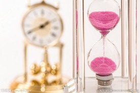 粉色沙漏