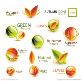 树叶图标 树叶logo