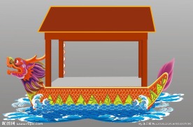 龙舟模型拆分效果图