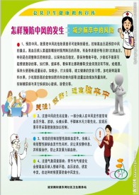 公共卫生教育宣传海报