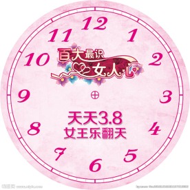 时钟转盘