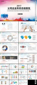 企业年终汇报ppt模板设计