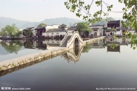 宏村晨景