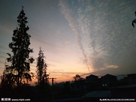 日落  夕阳