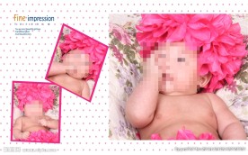 儿童相册模板 宝宝相册