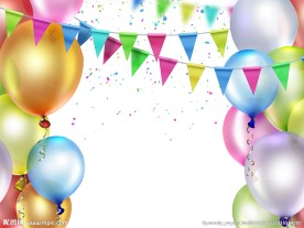 美丽的彩色气球高清图片