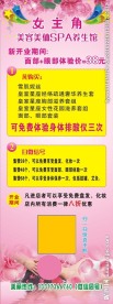 美容美体展架