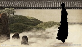 工笔画 烟雾