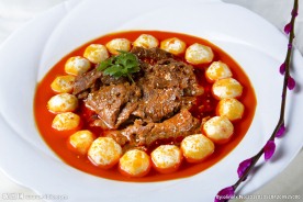 土豆炖牛肉片