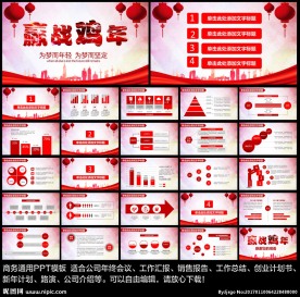 年终总结PPT模板