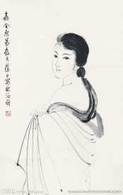 出浴图