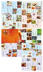菜谱菜单排版