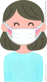 戴口罩女孩